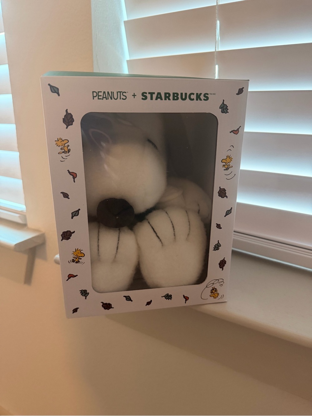 Peanuts x Starbucks White Snoopy Plush